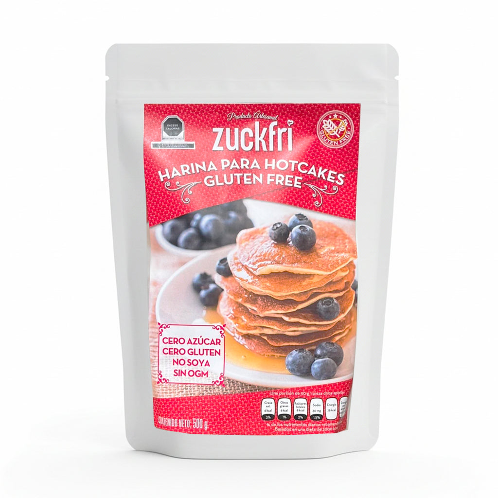 Harina para Hot Cakes Sin Gluten | ZUCKFRI