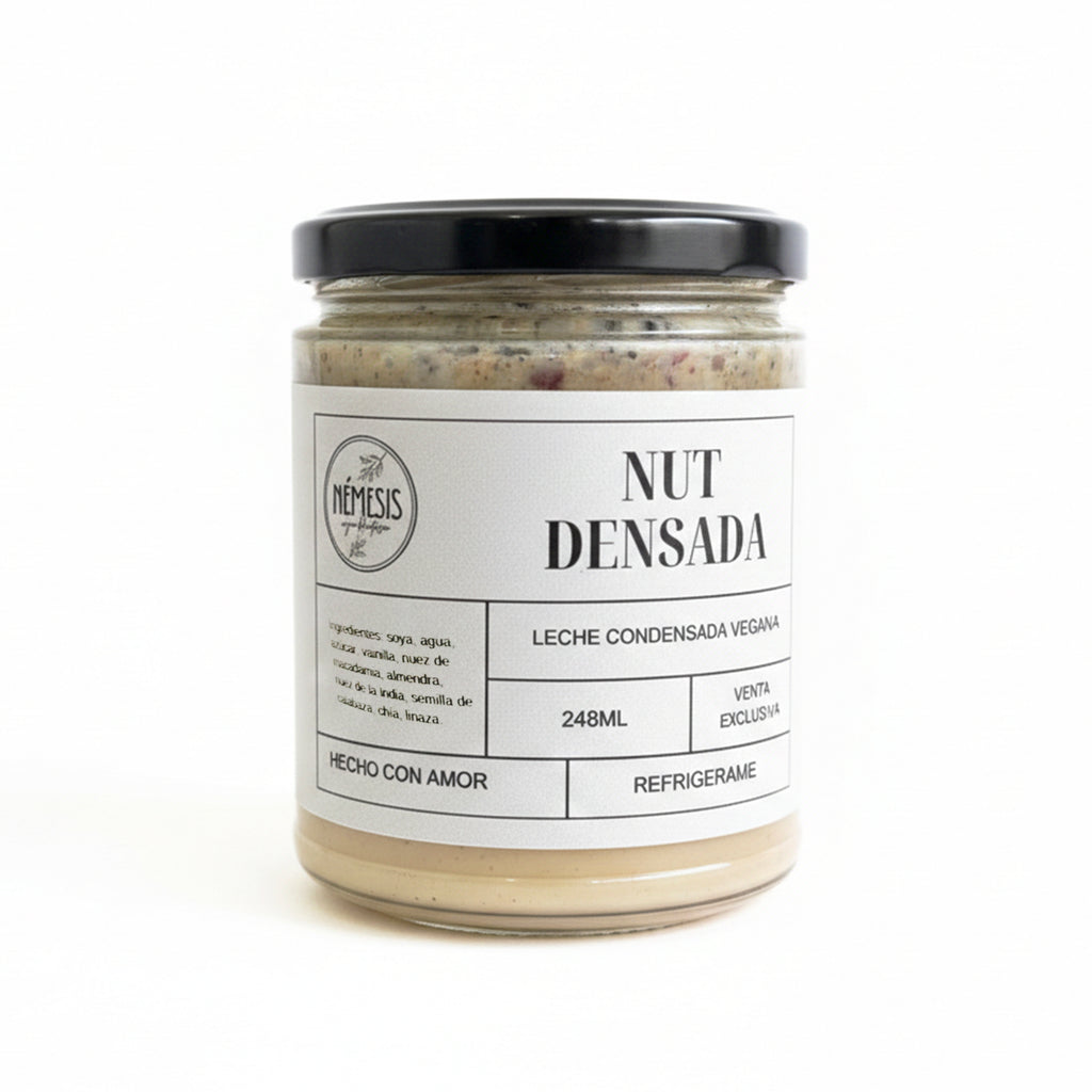 Nut-Densada Leche Condensada Vegana Artesanal | NEMESIS