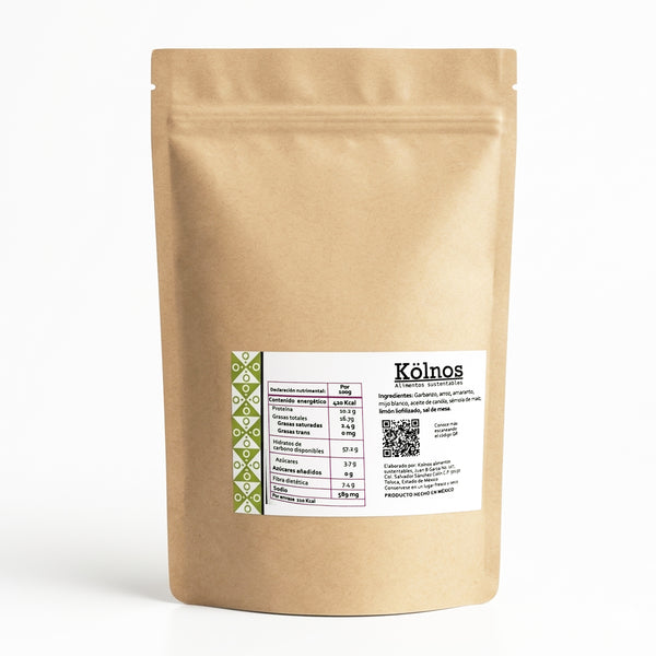 Chicharrones Horneados de Garbanzo Vegano | KOLNOS