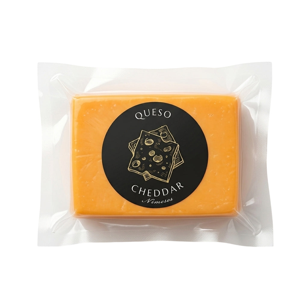 Queso Cheddar Vegano Artesanal 290g | NEMESIS