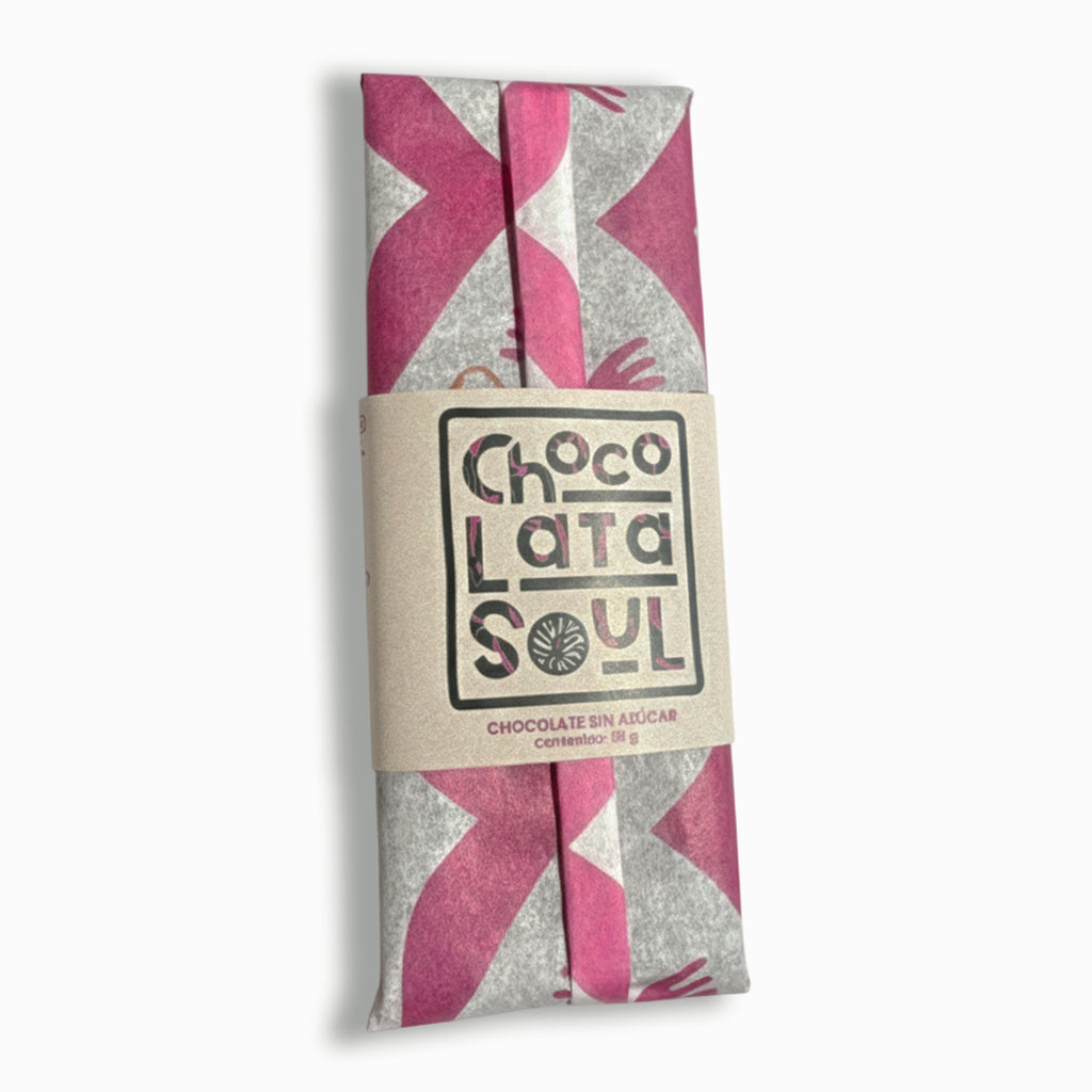 Chocolate Artesanal Vegano 70% Sin Azúcar 35gr | CHOCOLATA SOUL