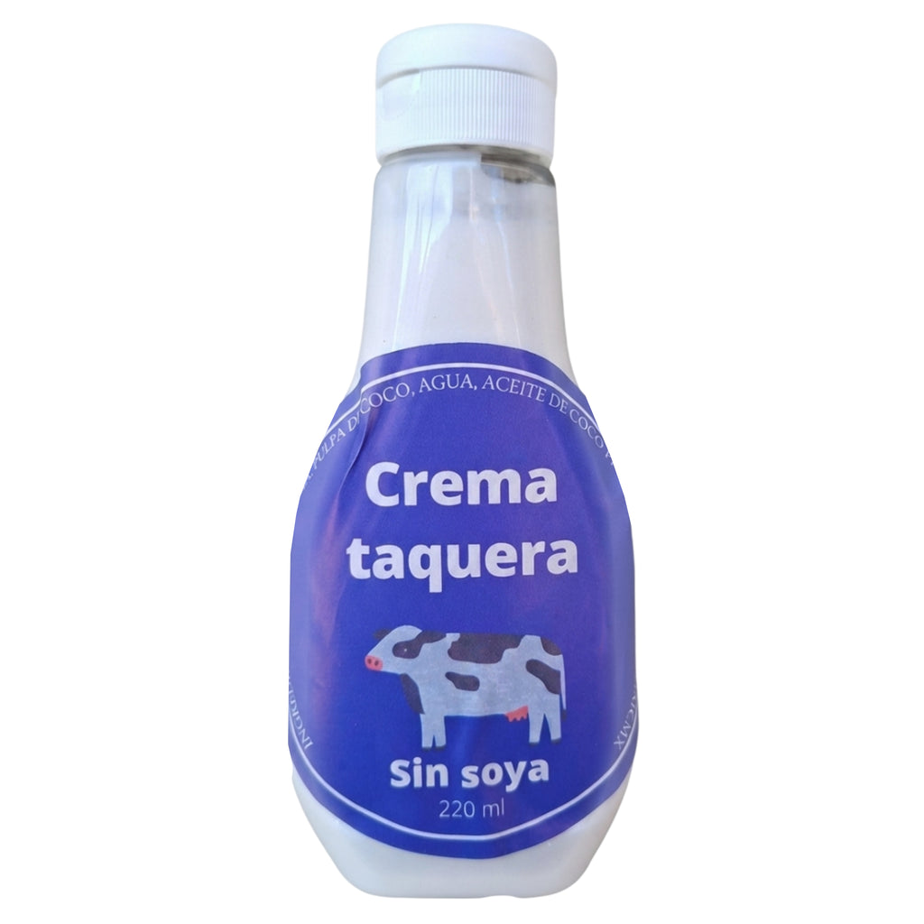 Crema Taquera Gluten Free Soya Free | TRUE VEGAN