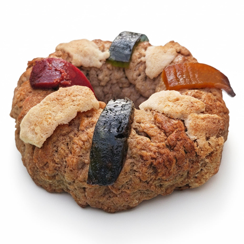 Rosca de Reyes Vegana Individual Sin Gluten | PURO AMOR