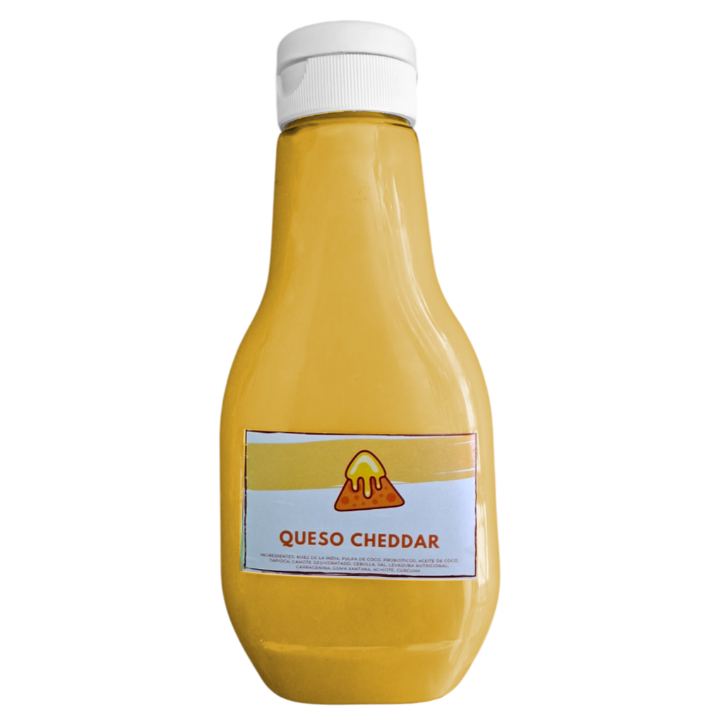 Queso Cheddar para Nachos Vegano | TRUE VEGAN