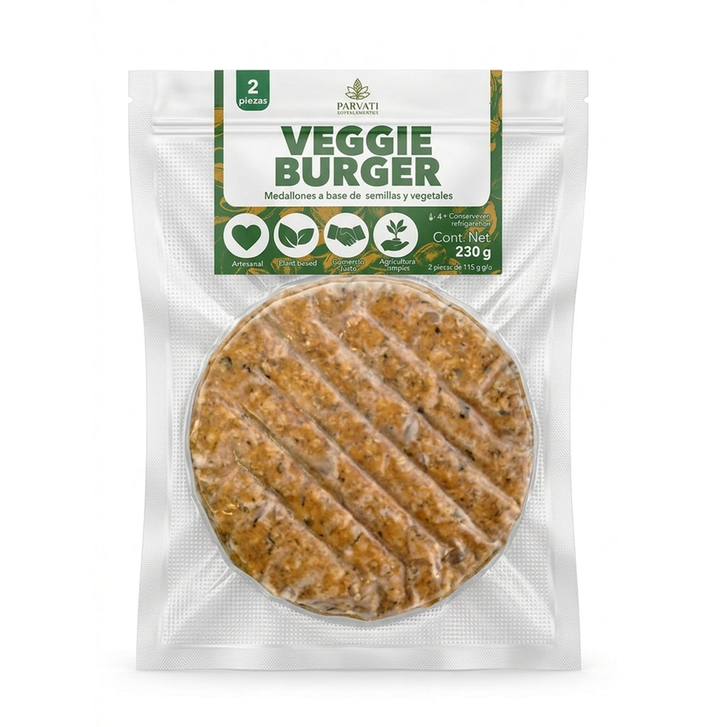 Hamburguesas Veganas Gluten Free | PARVATI