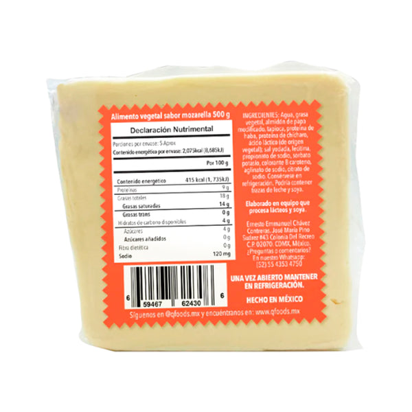 Queso Chihuahua Vegano | QFOODS