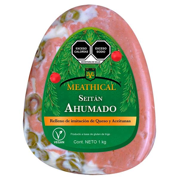 Jamón Ahumado Relleno de Seitán Vegano 1kg | MEATHICAL