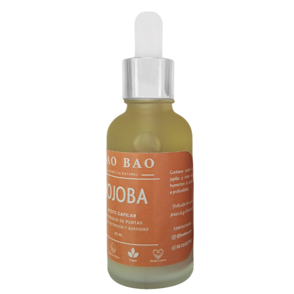 Serum Capilar Reparador contra Frizz Vegano 35ml | BAO BAO Cosmética Natural