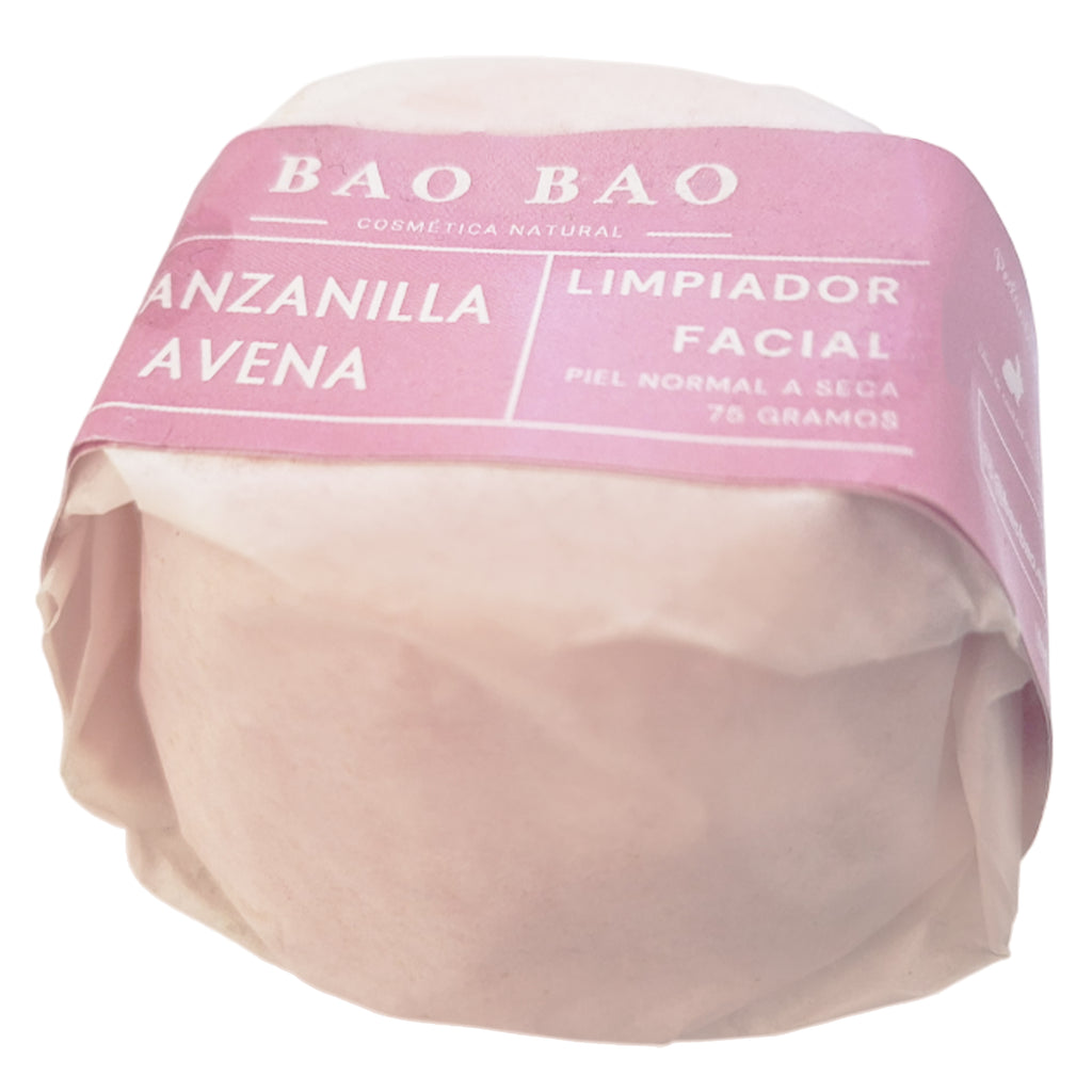 Limpiador Facial Solido Vegano Artesanal 75g | Bao Bao Cosmetica Natural