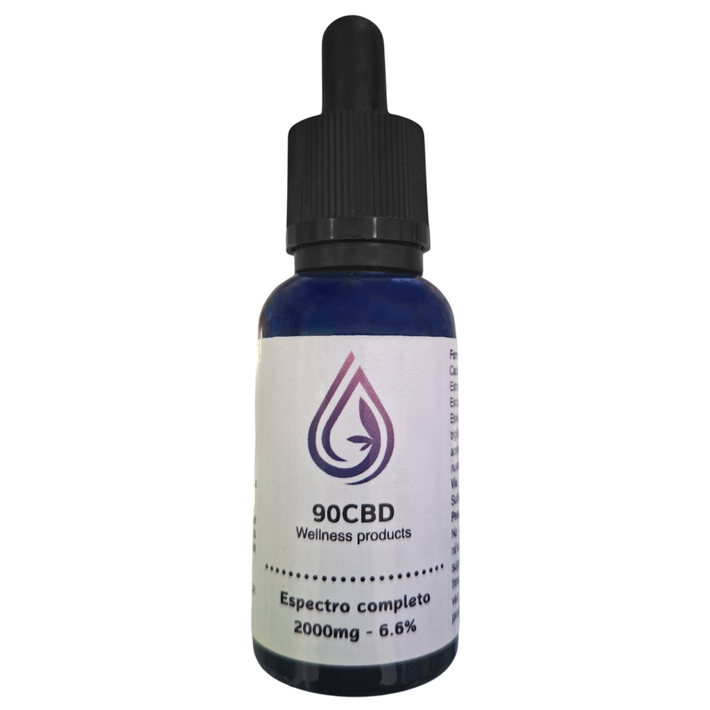 Gotas de CBD Orgánico 30ml Vegano | 90CBD