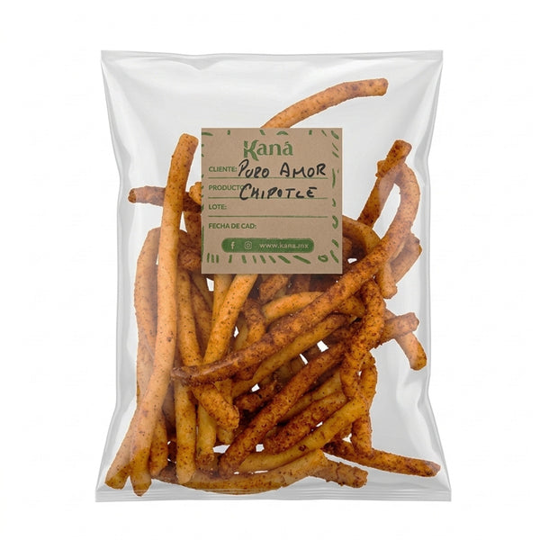 Churritos de Sabores Botana Vegana Artesanal | KANA