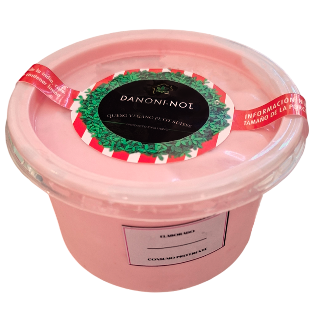 DANONINOT Vegano Tipo Queso Petite Suisse 500ml SIN LACTOSA NI GLUTEN| TRUE VEGAN