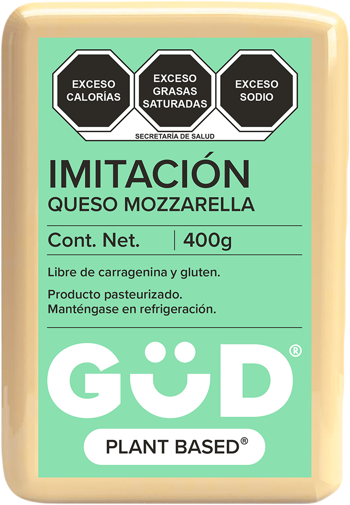 Queso Mozzarella Bloque Vegano | GUD