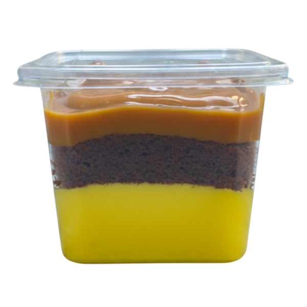 Pastel Imposible Individual Chocoflan Vegano Artesanal | SPOONIQUE