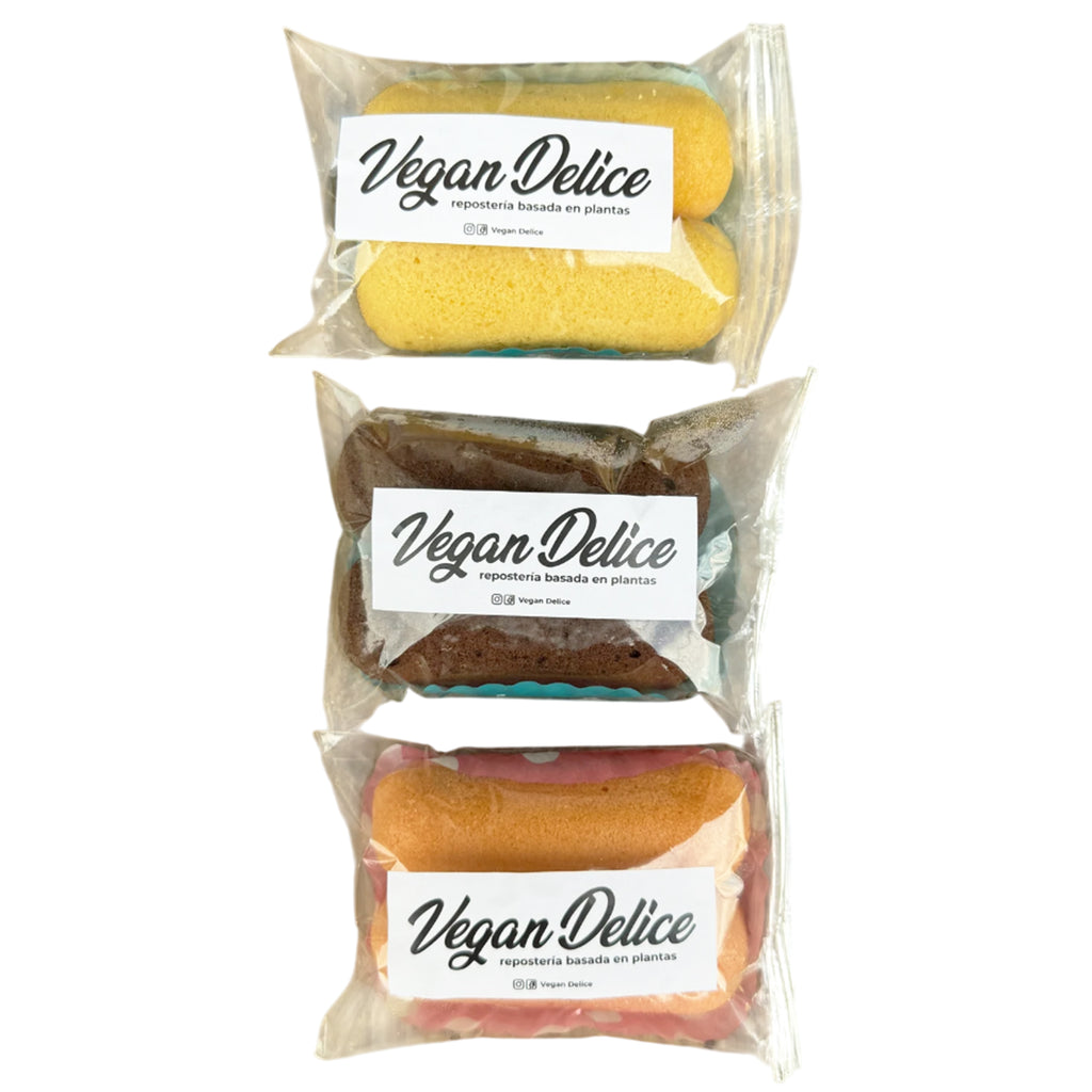 Twinkie Vegano Artesanal a Base de Plantas 70g | VEGAN DELICE