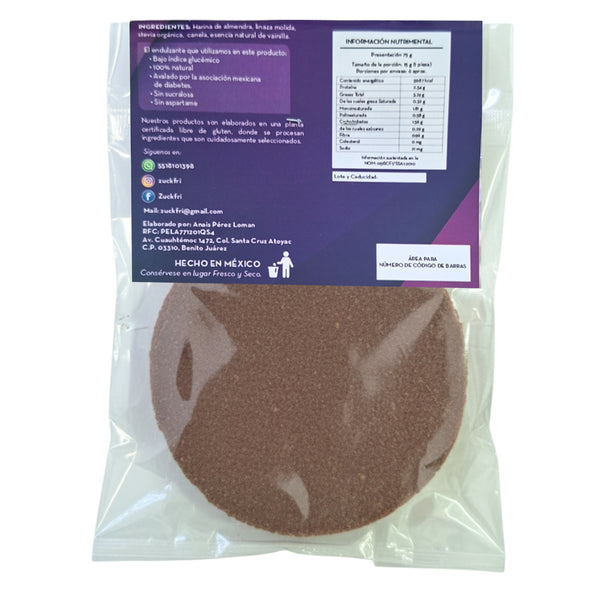 Tostaditas Keto Veganas Gluten Free Artesanal 75g | ZUCKFRI