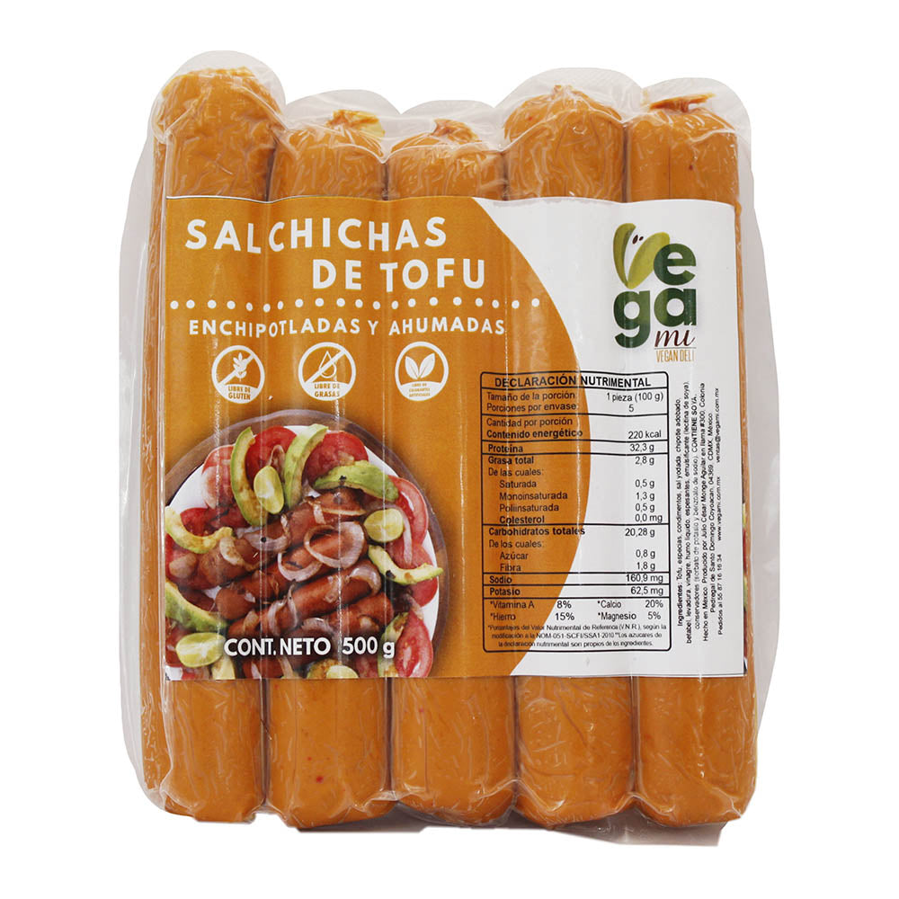 Salchichas Veganas De Tofu