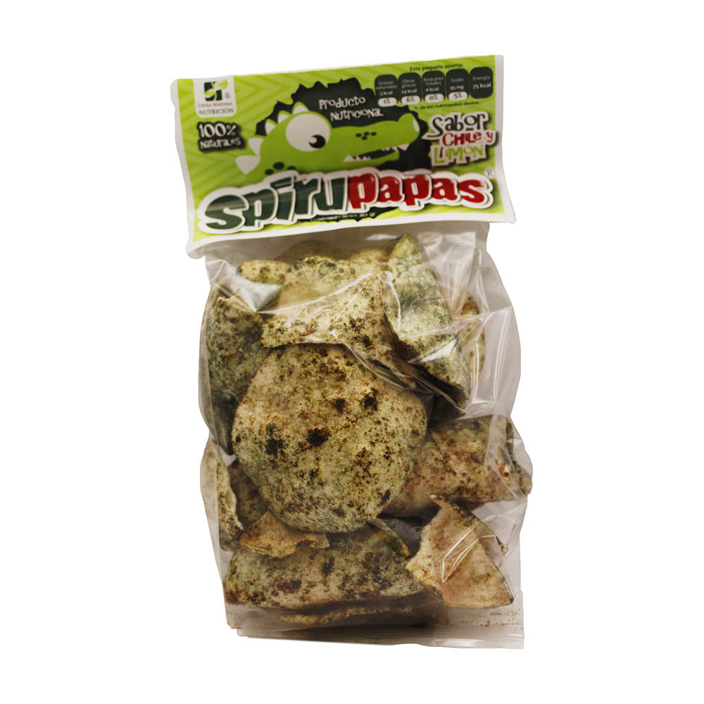 Papas Con Alga Espirulina