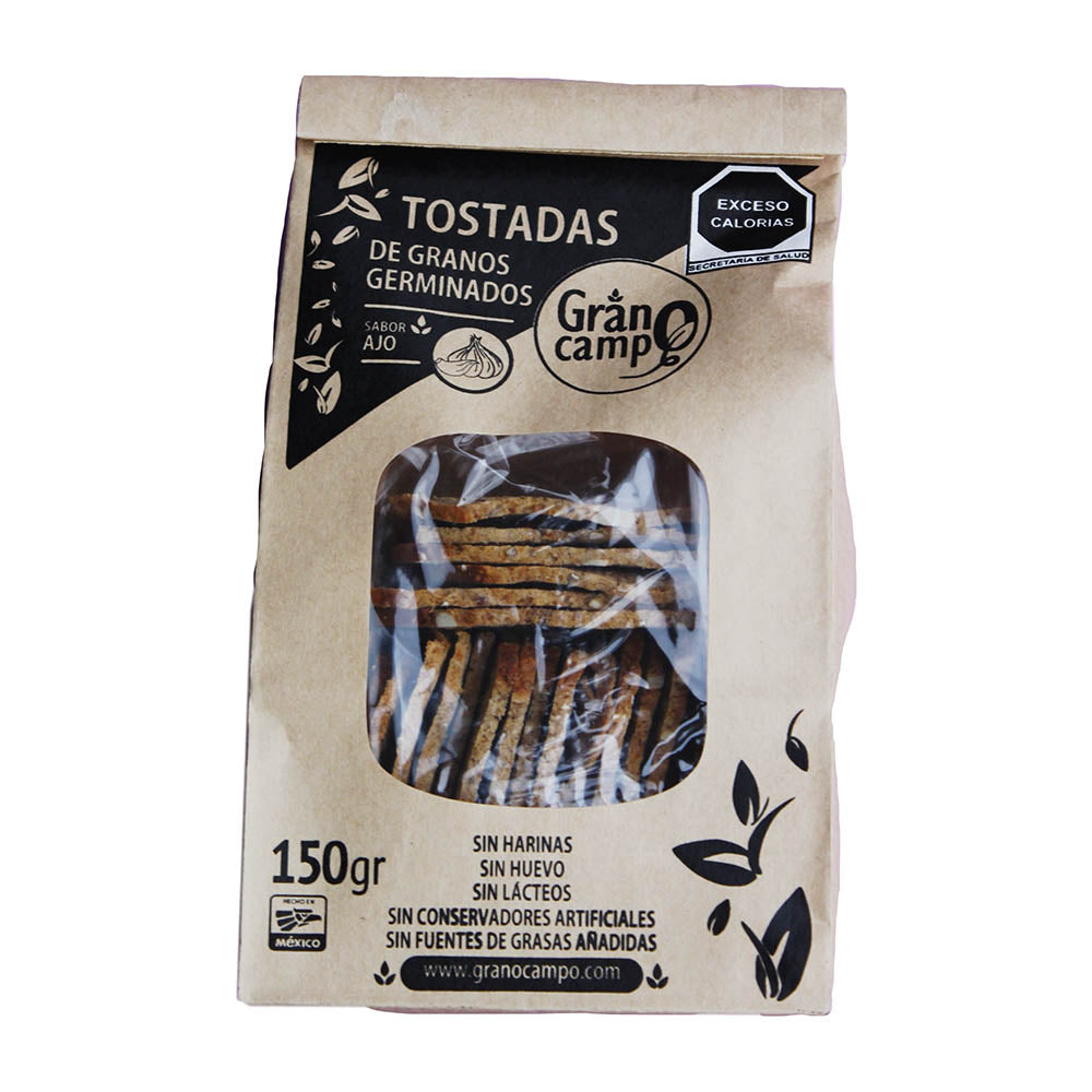 Tostadas De Granos Germinados